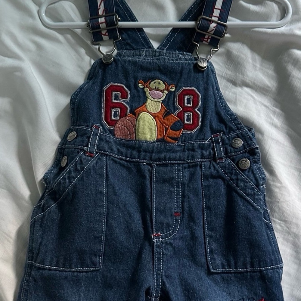Tigger vintage overalls